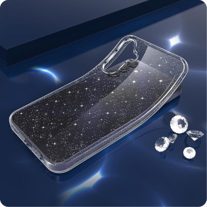 Силиконов кейс за Samsung Galaxy S25 Ultra от Tech-Protect FlexAir - Glitter