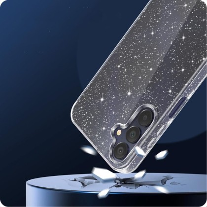 Силиконов кейс за Samsung Galaxy S25 Ultra от Tech-Protect FlexAir - Glitter
