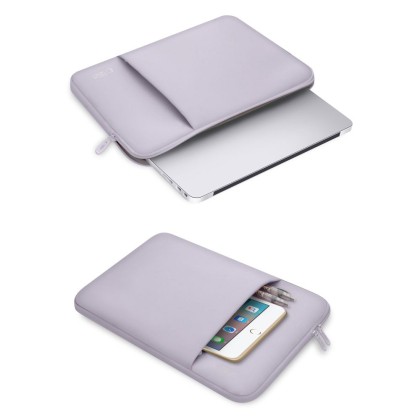 Мек калъф за лаптоп 14" инча от Tech-Protect Neopren - Mauve