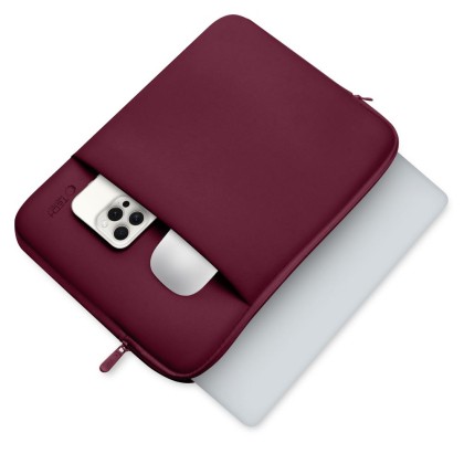 Мек калъф за лаптоп 13" инча от Tech-Protect Neopren - Mulberry