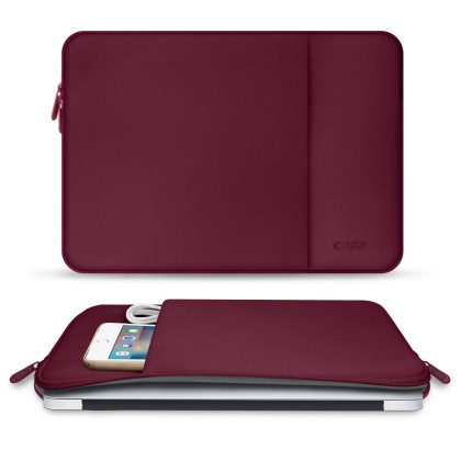 Мек калъф за лаптоп 13" инча от Tech-Protect Neopren - Mulberry