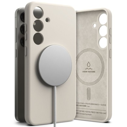 RINGKE SILICONE MAGNETIC MAGSAFE GALAXY S25+ PLUS STONE