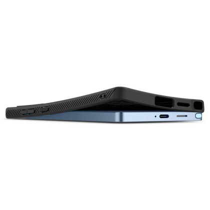 Силиконов кейс за Samsung Galaxy S25 Ultra от Spigen Liquid Air - Matte Black
