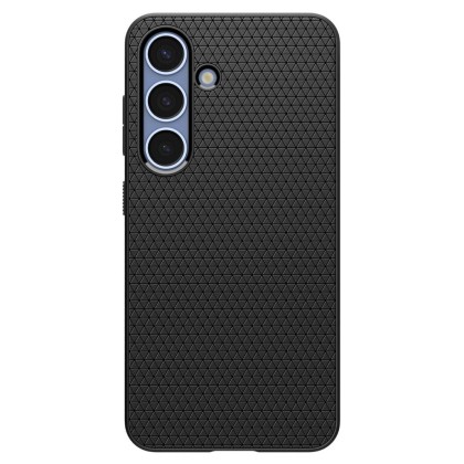 Силиконов кейс за Samsung Galaxy S25 Plus от Spigen Liquid Air - Matte Black
