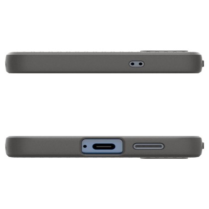 Силиконов кейс за Samsung Galaxy S25 Plus от Spigen Liquid Air - Marble Grey