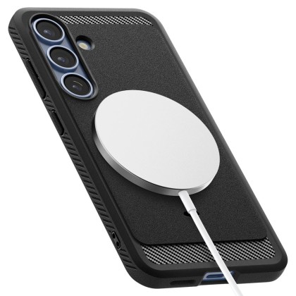 SPIGEN RUGGED ARMOR MAG MAGSAFE GALAXY S25+ PLUS MATTE BLACK