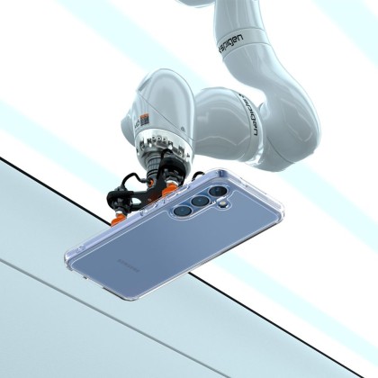 Удароустойчив кейс за Samsung Galaxy S25 Plus от Spigen Ultra Hybrid - Crystal Clear