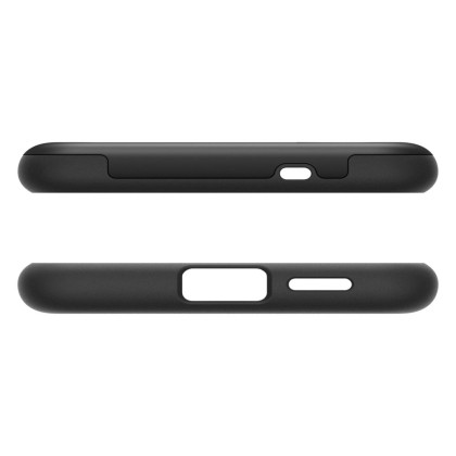 Удароустойчив кейс с MagSafe за Samsung Galaxy S25+ Plus от Spigen Slim Armor Mag - Black