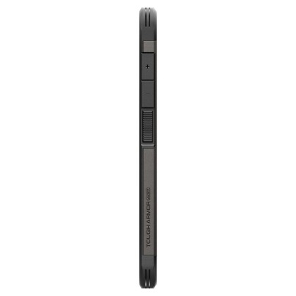 Удароустойчив, твърд кейс с MagSafe за Samsung Galaxy S25 от Spigen Tough Armor - Gunmetal