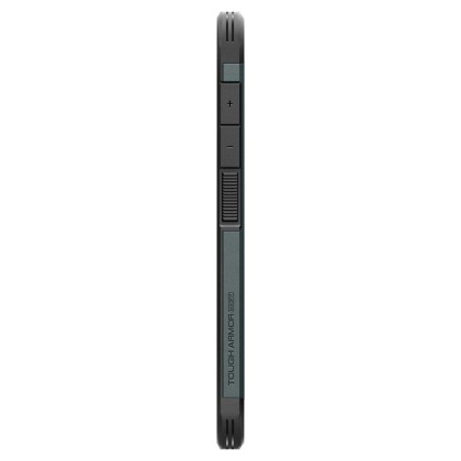 Удароустойчив, твърд кейс с MagSafe за Samsung Galaxy S25 от Spigen Tough Armor - Abyss Green