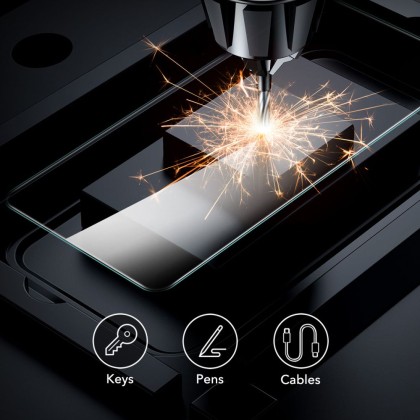2x Стъклени протектори за Samsung Galaxy S25 Ultra от ESR - Прозрачни