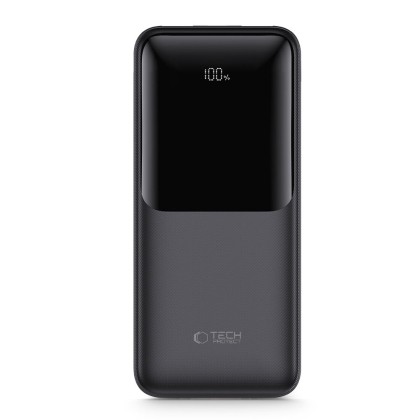 Преносима батерия Power Bank 10000Mah 22.5w от Tech-Protect PB01- Black