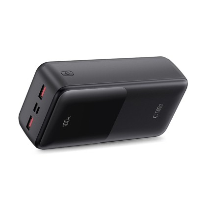 Преносима батерия Power Bank 30000Mah 22.5w от Tech-Protect PB03 - Black