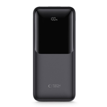 Преносима батерия Power Bank 30000Mah 22.5w от Tech-Protect PB03 - Black
