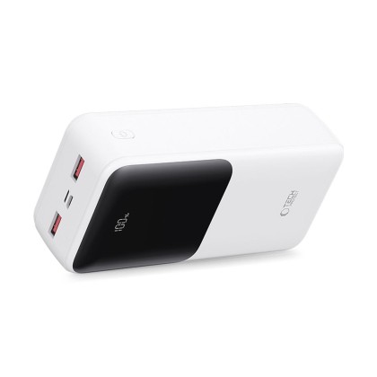 Преносима Батерия Pawer Bank 30000Mah 22.5W от Tech-Protect PB03 - White