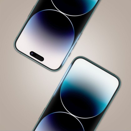 2 x Стъклен протектор за дисплей на Motorola G15 / G15 Power / G05 / E15 от Tech-Protect Glass Fit+ - Black