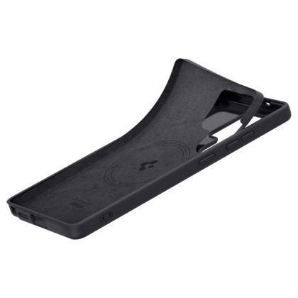Силиконов кейс с МagSafe за Samsung Galaxy S25 Ultra от Spigen Fit - Black