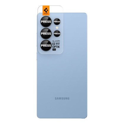 2 х Протектори за лещи на Samsung Galaxy S25 Ulta от Spigen Optic Pro Glas.Tr EZ FIT 2-Pack - Черен