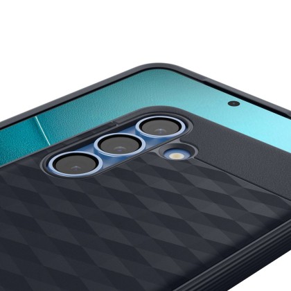 Силиконов кейс за Samsung Galaxy S25  от Spigen Parallax  - Navy Violet