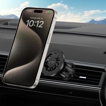  Магнитна стойка за автомобил с MagSafe CD и Vent Car от Thech-Protect N56 - Mount Black