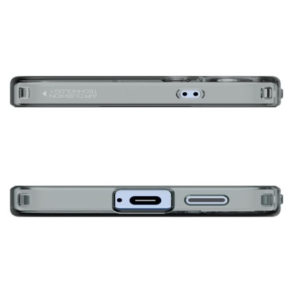 Удароустойчив, силиконов кейс за Samsung Galaxy S25 от Spigen Liquid Crystal - Space Crystal