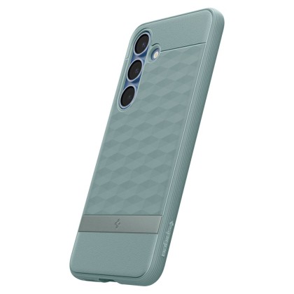 Силиконов кейс за Samsung Galaxy S25 от Spigen Parallax  - Sage Green 