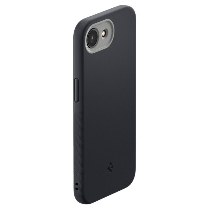 Удароустойчив кейс с MagSafe за iPhone 16e от Spigen Nano Pop - Black Sesame