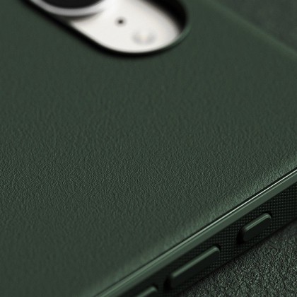 Удароустойчив кейс с MagSafe за iPhone 16e от Ringke Onyx Magnetic - Dark Green