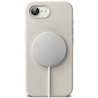 Силиконов кейс с MagSafe за iPhone 16e от Ringke Silicone Magnetic - Stone