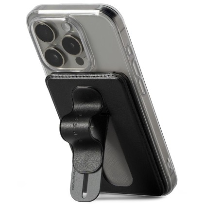 Магнитен държач за карти с поставка – Ringke Wallet Slide Grip MagSafe - Черен