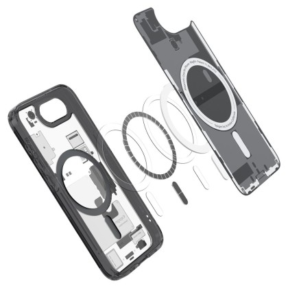 SPIGEN ULTRA HYBRID MAG MAGSAFE IPHONE 16E ZERO ONE BLACK