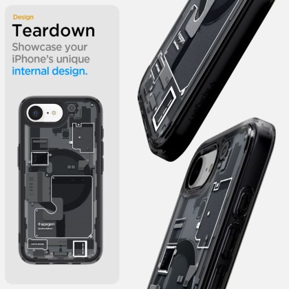 SPIGEN ULTRA HYBRID MAG MAGSAFE IPHONE 16E ZERO ONE BLACK