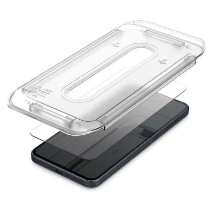 2 стъклени протектора за дисплей на Samsung Galaxy A36 5G от Spigen Glas.TR "Ez Fit" - Прозрачни