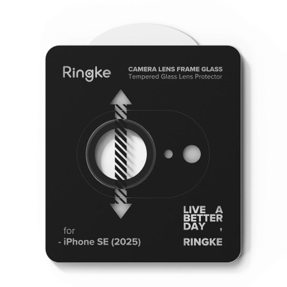 2 х Протектори за камера на iPhone 16e  от Ringke Camera Frame 2-pack - Черни
