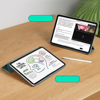 ESR REBOUND MAGNETIC IPAD PRO 12.9” 4 / 5 / 6 / 2020-2022 / AIR 13” 1 / 2 / 2024-2025 FOREST GREEN