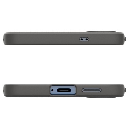 Силиконов кейс за Samsung Galaxy S25  от Spigen Liquid Air - Marble Grey