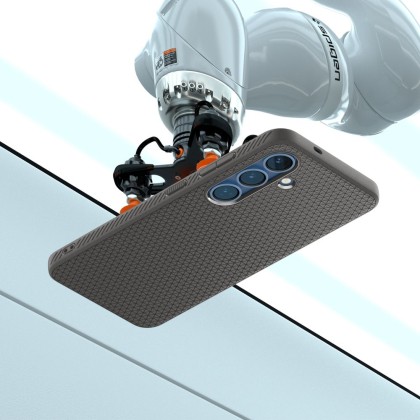 Силиконов кейс за Samsung Galaxy S25  от Spigen Liquid Air - Marble Grey