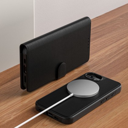 TECH-PROTECT WALLET MAGSAFE IPHONE 16E MATTE BLACK