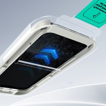 2x Протектор от закалено стъкло за iPhone 13/ 13 Pro /14 /16e от ESR Ultrafit Tempered- Clear