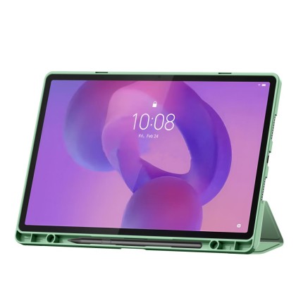 Хибриден калъф за Lenovo Idea Tab Pro - Pro MT 12.7 TB-373 от Tech-Protect SC Pen Hybrid - Matcha Green
