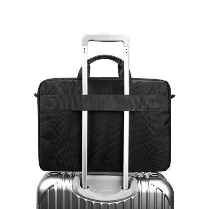 Удароустойчива чанта за лаптоп 17 инча с 4 джоба отTech-Protect Defender Bag - Черен