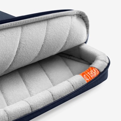 Удароустойчива чанта за лаптоп 17 инча с 4 джоба отTech-Protect Defender Bag - Navy Blue