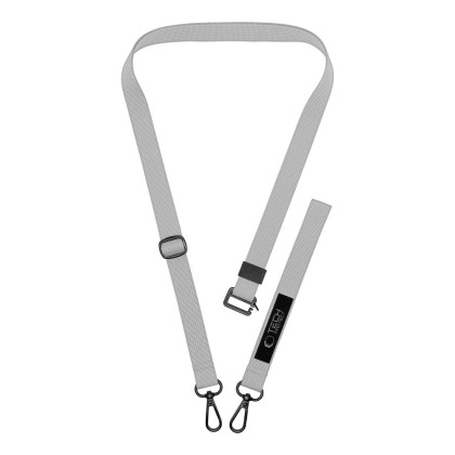 Универсален ремък за смартфон от Tech Protect C65 Crossbody - Сив