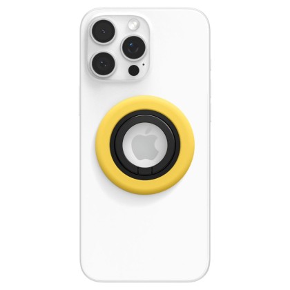 Стойка с пръстен и MagSafe за Смартфони от Spigen Nano Pop - Yellow