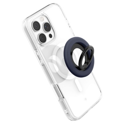 Стойка с пръстен и MagSafe за Смартфони от Spigen Nano Pop - Blueberry Navy