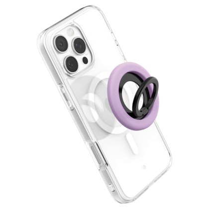 Стойка с пръстен и MagSafe за Смартфони от Spigen Nano Pop - Purple