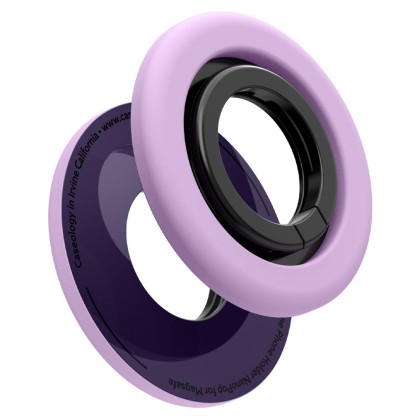 Стойка с пръстен и MagSafe за Смартфони от Spigen Nano Pop - Purple