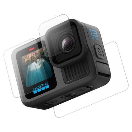 Протектор от аакалено стъкло за GoPro Hero 13 от Spigen Glas.TR Slim - Прозрачен