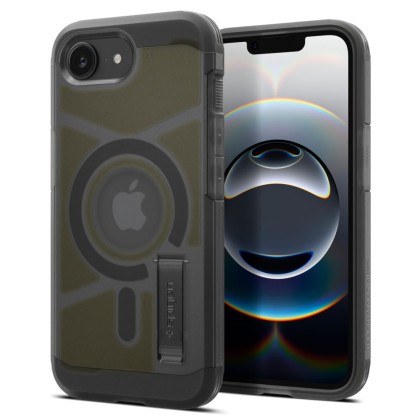 SPIGEN TOUGH ARMOR MAG MAGSAFE IPHONE 16E FROST BLACK