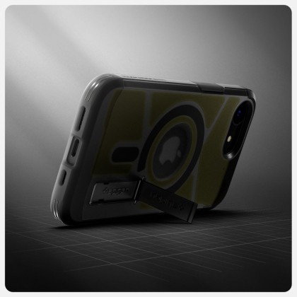 SPIGEN TOUGH ARMOR MAG MAGSAFE IPHONE 16E FROST BLACK